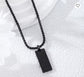 Men's Rectangular pendant Necklace